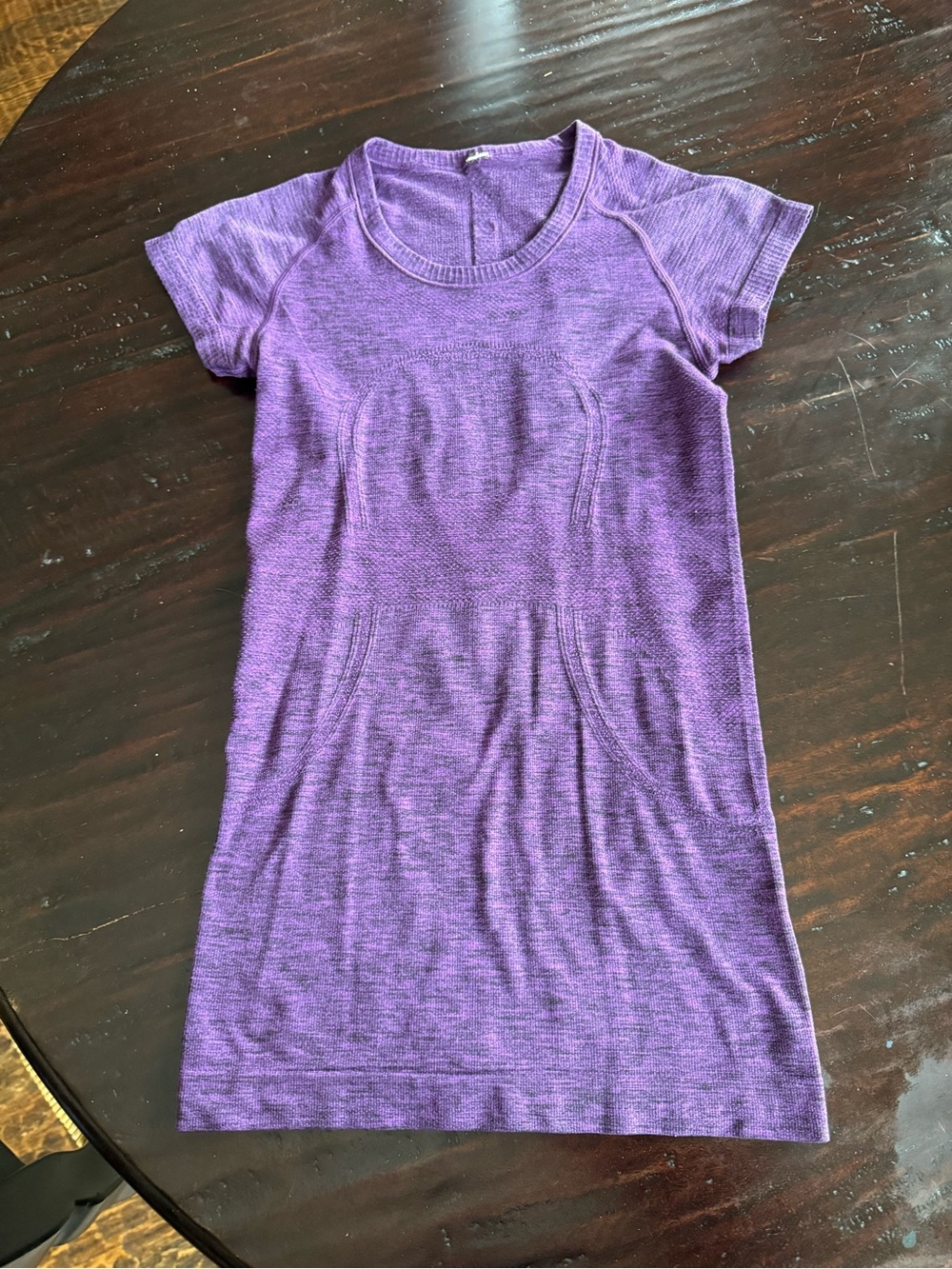 lululemon athletica Purple Short Sleeve Tee
